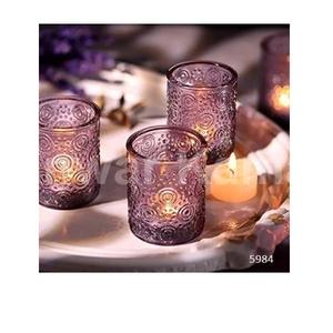 เชิงเทียนแก้วใส่เทียนหอมสำหรับตกแต่งฤดูหนาวคริสต์มาสงานแต่งงานวันเกิด - Product Image 2