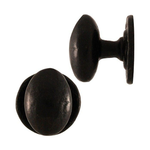 Lot de 2 poignées de porte en métal noir pour portes, fenêtres, portails et armoires de maison et d'hôtel – Outils de quincaillerie - Product Image 1