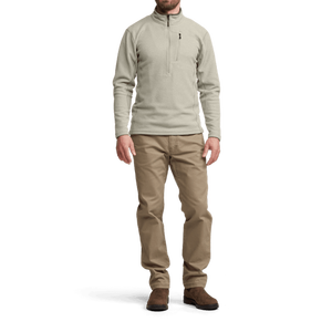 Men's Lightweight Quarter <b>Zip</b> Pullover <b>Hoodie</b> Moisture Wicking Stretch Sweatshirts with Front <b>Pocket</b> for Winter Digital Printing - Product Image 4