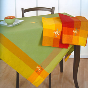 ผ้าฝ้ายทอ100% ถักเส้นด้าย Doilie ย้อมธรรมดา - Product Image 5