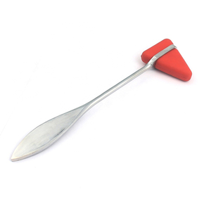 Martillo Reflex de acero inoxidable Manual Taylor, cabeza Triangular, instrumento quirúrgico ENT, dispositivo médico de diagnóstico neurológico MOL - Product Image 5