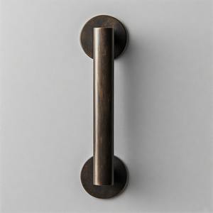 Nueva manija de puerta de latón macizo de alta demanda Imperial Elegance con acabado dorado antiguo para interiores Premium - Product Image 6