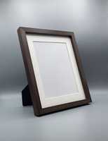 Cadres photo en MDF faits main sur mesure, écologiques, style classique/moderne, avec verre, profondeur intérieure de 3 cm/5 cm, boîte à ombre pour présentation