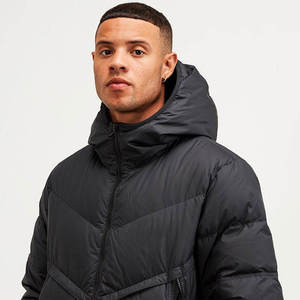Chaqueta de Lona Impermeable y Transpirable para Hombre, Diseño Personalizado al por Mayor, Estilo Urbano Informal, con Logotipo Personalizable en la Parte Delantera - Product Image 6