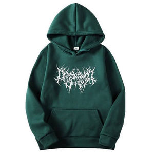 2023 haute qualité nouveau Style Streetwear mode 100% coton épais Logo personnalisé surdimensionné hommes sweats à capuche et sweat-shirts - Product Image 4