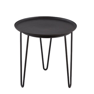 Luxury Design Handmade <b>Round</b> Shape End <b>Table</b> for Decoration Aluminium Side Tray <b>Table</b> Home <b>Bar</b> Metal Furniture - Product Image 1