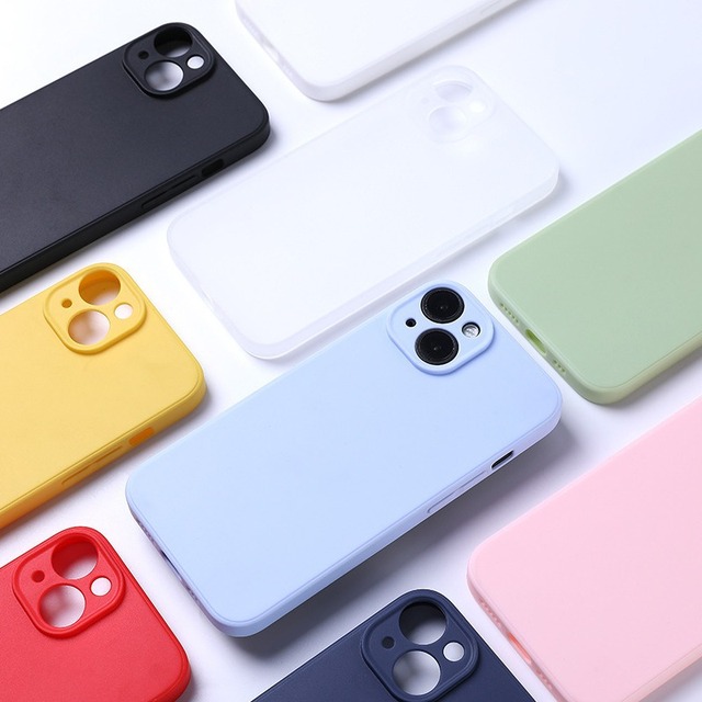 TPU Case High Quality OEM and ODM Original Pure Color Tpu Pattern Jelly Phone case Back Cover Case for Iphone 17 16 15