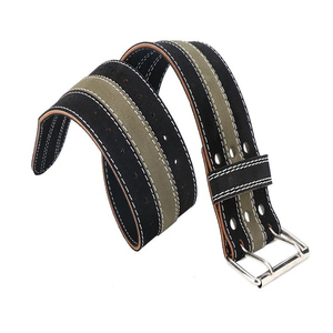 Ceinture de puissance d'haltérophilie unisexe professionnelle antidérapante réglable en cuir de vachette de haute qualité sur mesure - Product Image 5