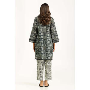 Conjunto de Dos Piezas Estampado en Tela Cambray para Mujer, Colección de Trajes IPST-44999 - Product Image 4