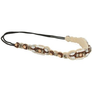 Luxury New Fashion Crystal glass Beads embroidery Hairband beaded Elastic Multi Rhinestone Handmade Women Hair Bands Accessories - Product Image 6