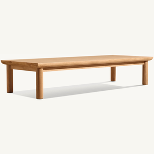 Best-selling rectangular <b>table</b> furniture, made of good quality <b>wood</b> with a modern style for restaurants or outdoor cafes - Product Image 1