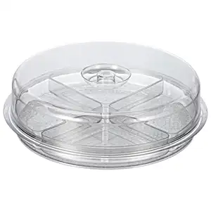 Dividers With Round Serving Tray