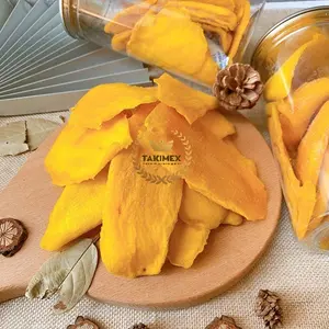 Vente en gros de chips de mangue séchées 100% naturelles du Vietnam avec goût sucré aigre emballage en vrac processus de conservation du sirop de séchage AD - Product Image 1