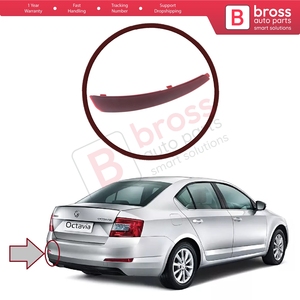 Réflecteur de pare-chocs arrière gauche BSP1067 5E5945105 5E9945105 pour Octavia 2012-2016 4 portes Liftback Hatchback Berline - Product Image 5