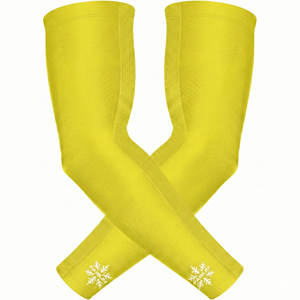 Manguitos deportivos personalizados con logo impreso, tela sin costuras refrescante, protección solar, para baloncesto, running, protección deportiva, venta al por mayor, OEM - Product Image 4