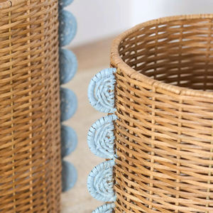 Vietnam Handcrafted <b>Storage</b> <b>Basket</b> Natural Decorative Home & Kid Room Organizer - Product Image 4