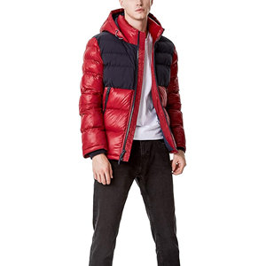 Hot Selling Custom Men's <b>Bubble</b> Puffer Jacket Lightweight Down Winter <b>Coat</b> Outerwear for Daily and Outdoor Wear - Product Image 6