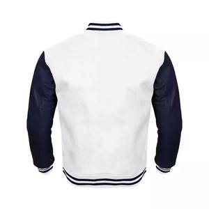Best Manufacturing wholesale price Varsity <b>jacket</b> for men <b>patchwork</b> anti-wrinkle best design soft material Men Varsity <b>jacket</b> - Product Image 2