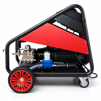 Nettoyeur haute pression commercial 15KW 350bar 5100psi, machine de lavage à jet électrique 380V pour le nettoyage en profondeur des sols d'atelier industriel