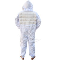 Combinaison d'apiculture semi-ventilée avec voile de protection intégral pour apiculteurs – Vêtement de sécurité semi-ventilé