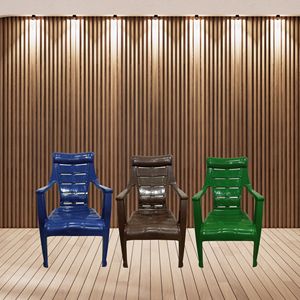 Silla de Comedor Giratoria de Plástico Reclinable Eléctrica Ecológica para Adultos y Niños - Product Image 2