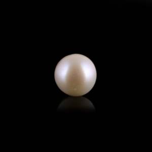 Perles d'eau douce blanches de 8,15 carats, perles naturelles en vrac, options de couleurs disponibles - Product Image 1