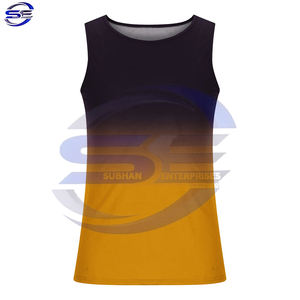 Camiseta sin mangas para hombre de nuevo estilo 2025, camiseta sin mangas personalizada de Color sólido de secado rápido, transpirable, superventas, camisetas sin mangas para hombre - Product Image 1
