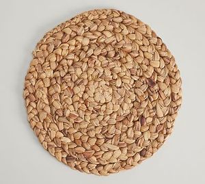 Posavasos de alta calidad, jacinto de agua tejido para decoración de mesa de comedor, manteles individuales OEM, posavasos rústicos de Vietnam hechos a mano - Product Image 4