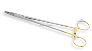 ที่ใส่เข็มผ่าตัดสเตนเลสสตีล,ที่ใส่เข็มเย็บด้วย TC ผลิตจากเยอรมัน - Product Image 2