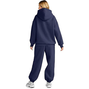 2025 elegante personalizado mujer polar corto chándal conjunto Jogger Sudadera con capucha traje gimnasio Streetwear Fitness verano moda Boutique - Product Image 3