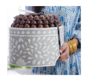 Soporte de pastel con incrustaciones de hueso de diseño antiguo con artesanía de primera calidad y soporte para pastel con incrustaciones de hueso para hornear - Product Image 1