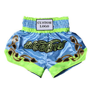 Nouveauté Logo personnalisé Kick Boxing Muay Thai Shorts Vêtements d'arts martiaux Vêtements de sport Muay Thai Shorts - Product Image 5