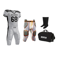 Maillot d'entraînement de football américain réversible, respirant, anti-humidité, anti-bactérien, à manches courtes, imprimé par sublimation