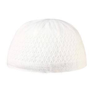 Kufi koofi Topi ตาข่ายโพลีเอสเตอร์/ ผ้าฝ้ายสีที่กำหนดเองได้หมวกมุสลิมสำหรับเดินทาง - Product Image 3