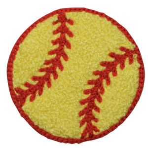 Patchs brodés en chenille en forme de cœur, couleurs personnalisées, haute qualité, à coudre pour chapeaux et vêtements, directement de l'usine - Product Image 1