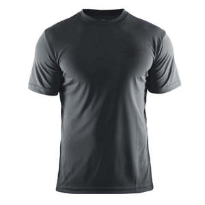 T-shirt en coton bleu marine, polos de golf personnalisés pour hommes, chemise avec logo brodé, polos à col pour hommes, polos à col contrasté - Product Image 4