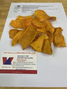 <b>Dried</b> Yellow Sweet Potato Slice Crispy Texture In Zip Bag Packaging <b>Dried</b> <b>Vegetable</b> Snack Food at Best Price - Product Image 3
