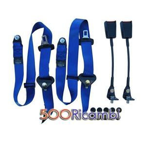 Fiat 500 d/f/l/r 126 1ชุดชุดอุปกรณ์เสริมสำหรับ cinto Di sicurezza Blu - Product Image 1