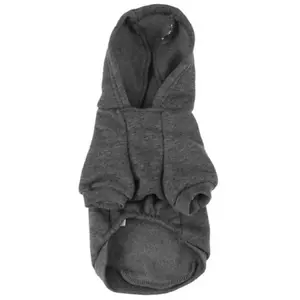 Animais Hoodies Cinza Escuro Quente Dog Winter Clothes Pet Hoodies Qualidade Premium Fabricante Preço Muito Barato