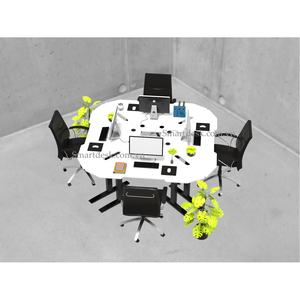 Contemporary & Solid Wood Office Furniture SMARTDESK Office Plus <b>Computer</b> Table - Product Image 5
