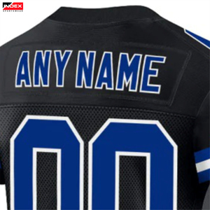 En différentes couleurs, uniforme de football imprimé avec logo personnalisé, maillot de football américain léger de haute qualité. - Product Image 4