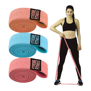 Bandas de Resistencia para Ejercicio, Ecológicas, de Larga Duración, de Tela de Poliéster, con Bucle, Guía de Entrenamiento, 35 Libras, para Gimnasio en Casa - Product Image 3