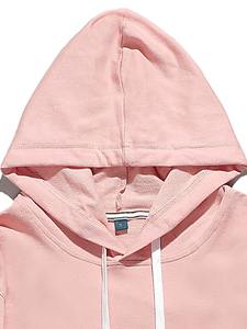 Sudaderas con capucha a cuadros de algodón 100% para hombre, ropa de calle térmica de varios colores para invierno - Product Image 4