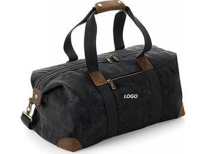 กระเป๋า Duffel ธรรมดาสีดํากระเป๋าถือสไตล์กีฬากระเป๋าอุปกรณ์เสริมร้อนขายกระเป๋าเดินทางพร้อมรองเท้า - Product Image 3