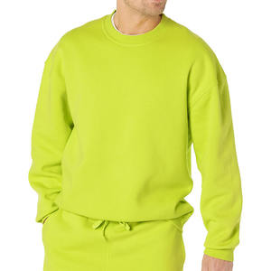 สเวตเชิ้ตออกกำลังกายเนื้อนุ่มสำหรับผู้ชายเสื้อกีฬาผ้าคอตตอนพื้นฐาน - Product Image 4