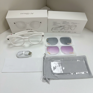 Gafas Inteligentes AIMB-S1 con Cámara 1080P, Altavoz, Micrófono, Control por Aplicación, Carga Magnética, Resistentes al Agua IPX5 - Product Image 6