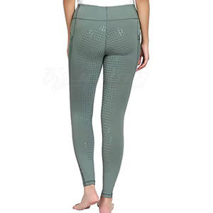 Pantalones de mujer con cintura alta y diseño duradero para montar a caballo - Product Image 2