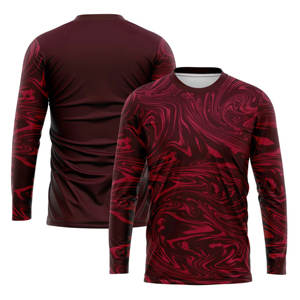 Conjunto de camisetas de uniforme de fútbol personalizado de temporada de manga completa, ropa deportiva de fútbol, camisetas de club de fútbol para jugadores de aficionados - Product Image 1