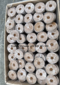Eco2go Bloc de départ biodégradable écologique prêt à l'emploi du Vietnam de 5kg de tourbe de coco pour semence de terre de tourbe naturelle - Product Image 6