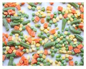 Mezcla de verduras mixtas congeladas IQF de Vietnam, zanahoria, guisantes, maíz, brócoli, coliflor, mezcla de grado premium para exportación y procesamiento de alimentos - Product Image 1